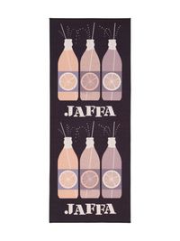 108739-9803; Vallila Jaffa-käytävämatto Harmaa-beige / 80x200 cm