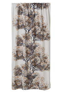 108580-1600; Vallila Väre-verho Beige-sininen / 140x250 cm