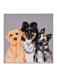 108730-1000; Vallila Ystävykset-matto Beige / 80x80 cm