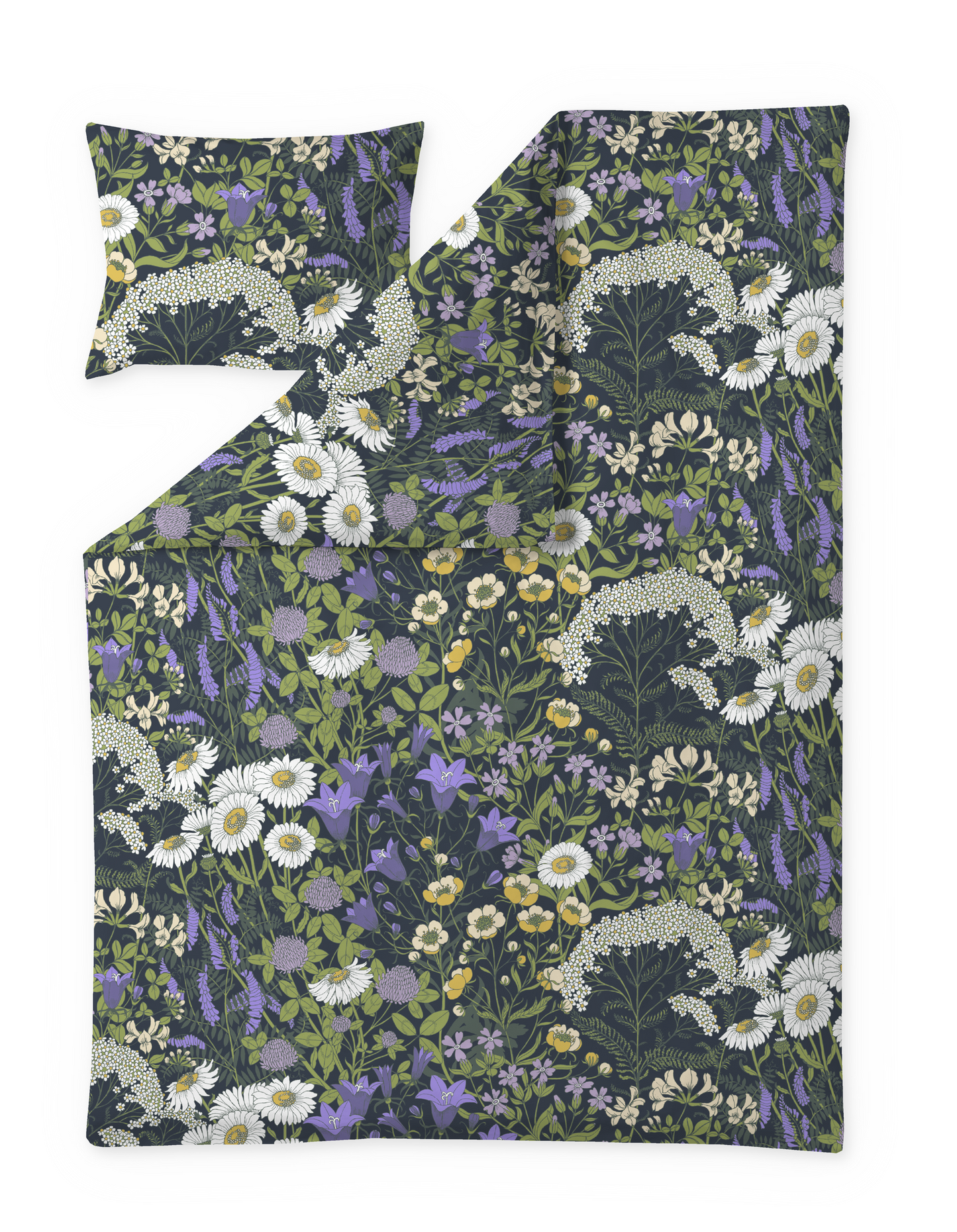 109037-6770; Vallila Ahomaa-pussilakanasetti Sininen / 150x210 cm