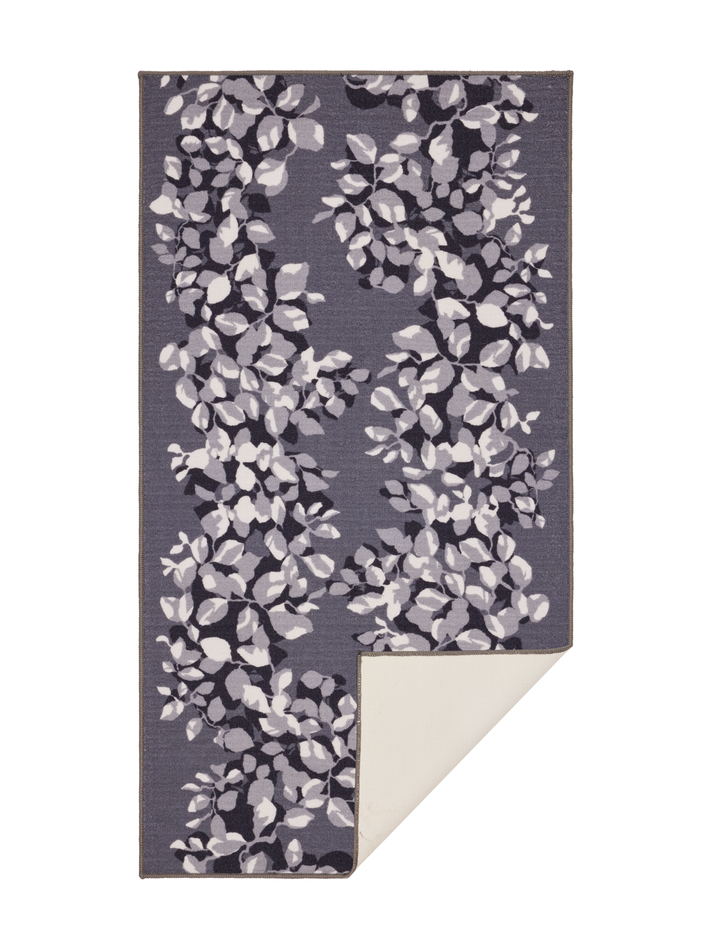 108468-9400_2; Vallila Kranssi-käytävämatto Harmaa / 80x150 cm