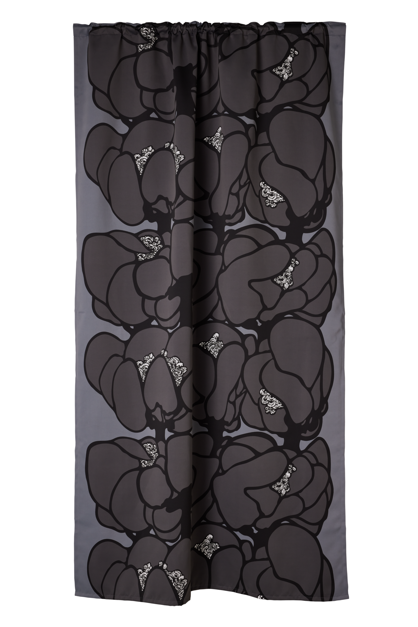 107224-9700; Vallila Makeba-pimennysverho Hiilenharmaa / 140x250 cm