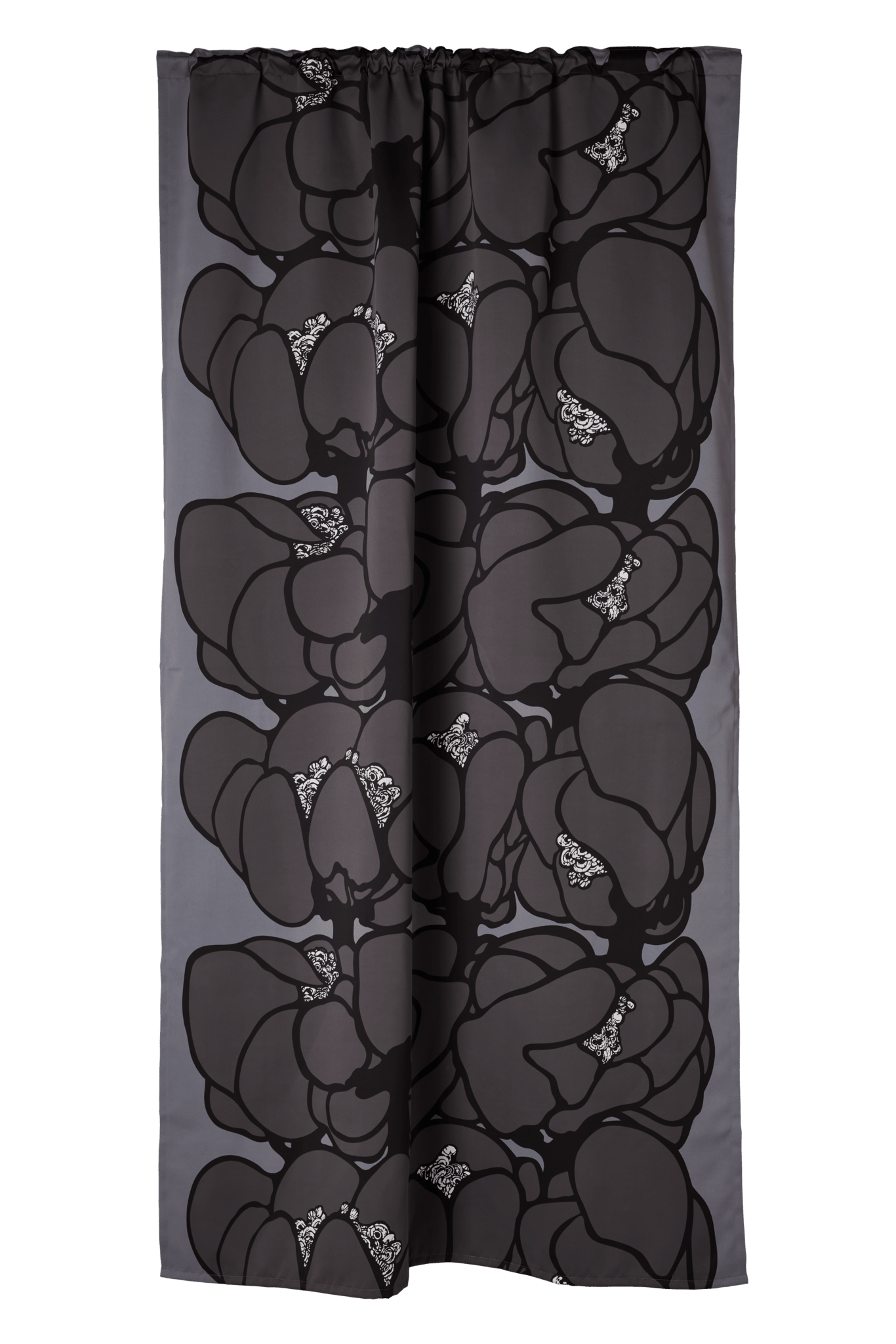 107224-9700; Vallila Makeba-pimennysverho Hiilenharmaa / 140x250 cm