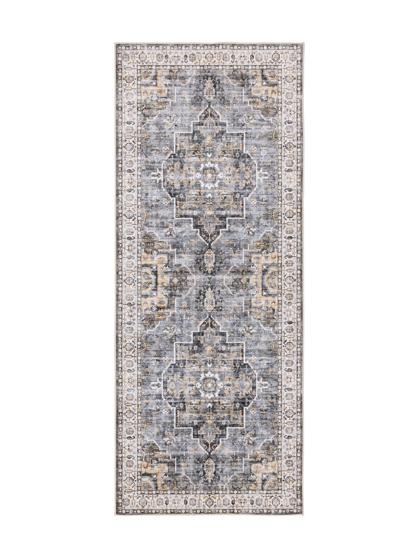108474-9400; Vallila Meripihka-käytävämatto Harmaa / 80x200 cm