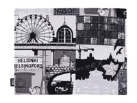 108790-9200; Vallila Helsinki-tabletti 2 kpl Harmaa / 42x32 cm