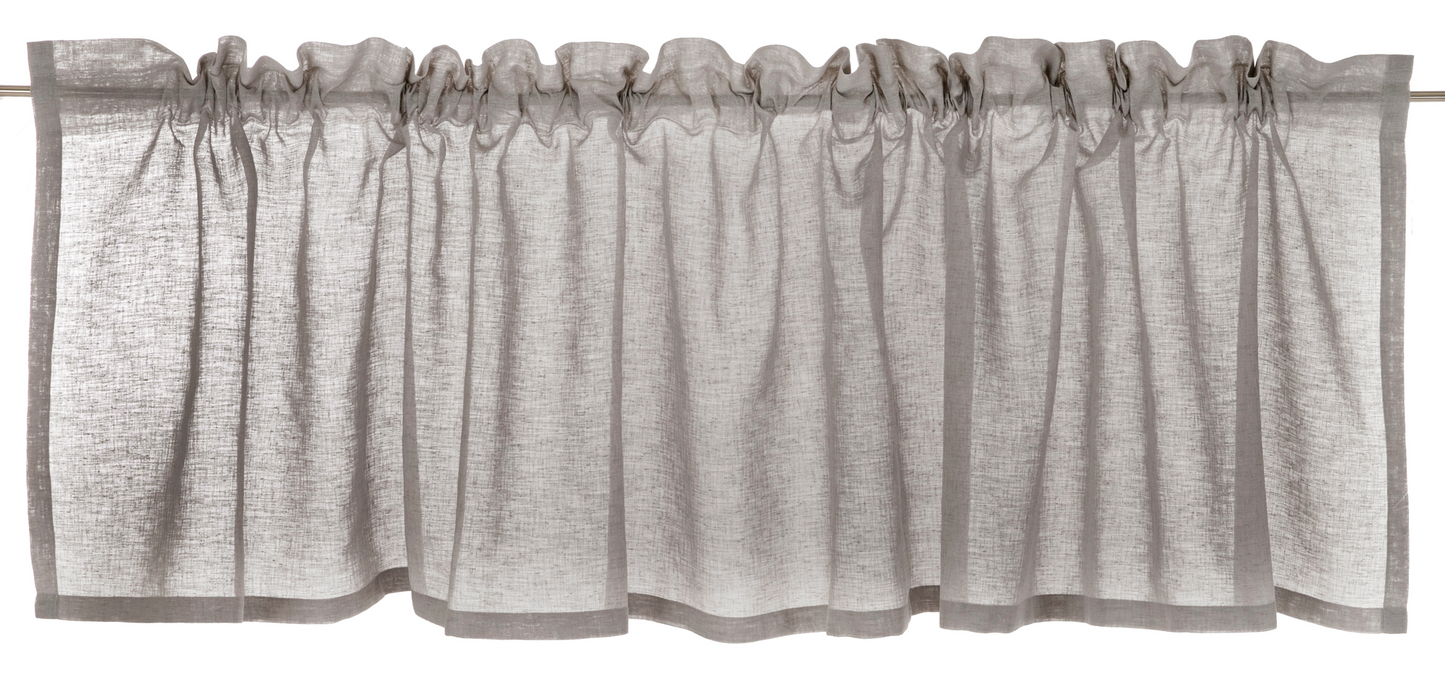 101356-3; Vallila Formula-valoverhokappa Vaaleanharmaa / 60x250 cm