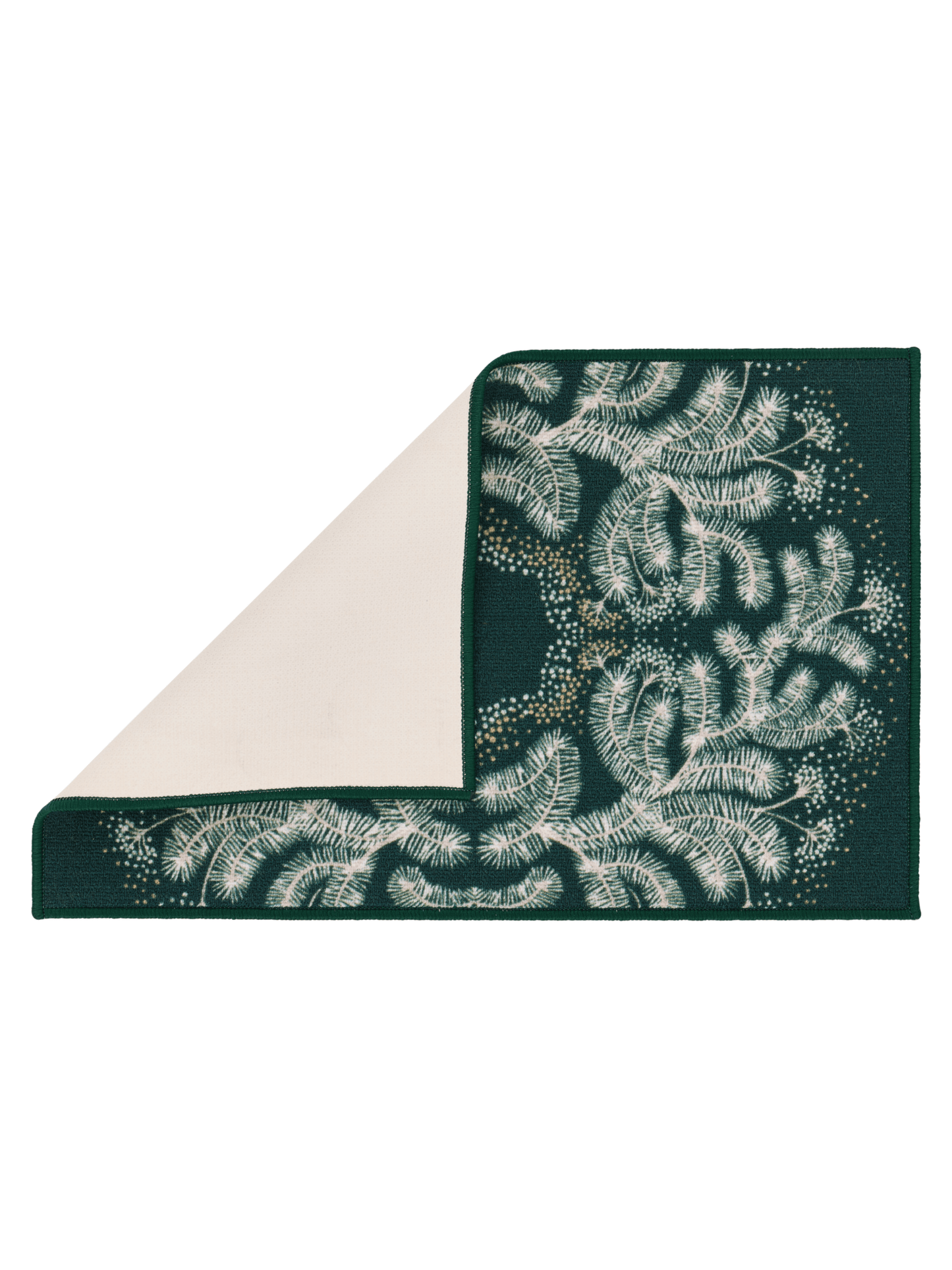 108735-7700_2; Vallila Havunen-kynnysmatto Vihreä / 50x80 cm