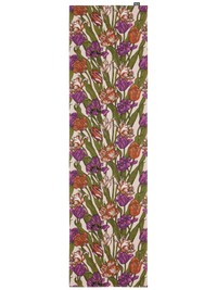 109319-3750; Vallila Kukoistus-kaitaliina Terra-violetti / 40x150 cm