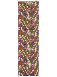 109319-3750; Vallila Kukoistus-kaitaliina Terra-violetti / 40x150 cm