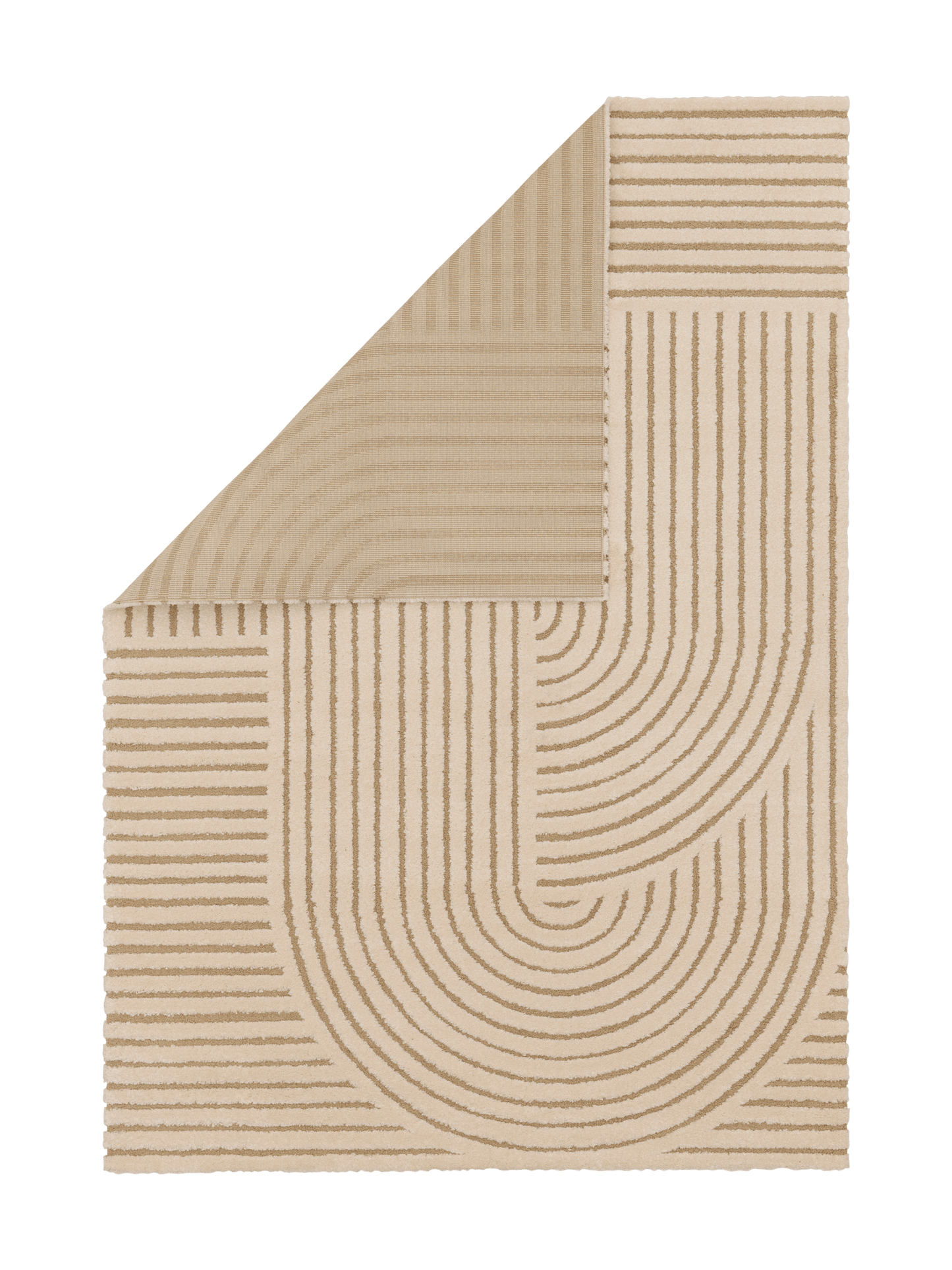 109120-1002_3; Vallila Kasvu-matto Beige-valkoinen / 200x290 cm