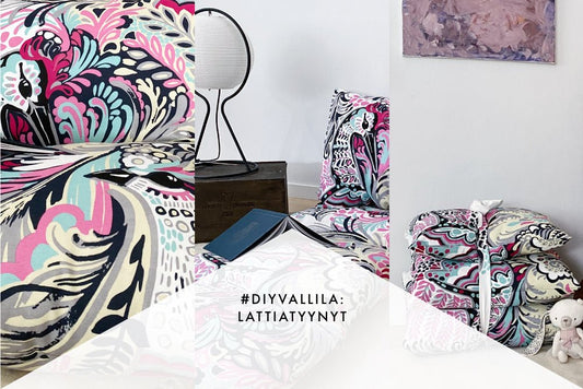 #DIYvallila: Lattiatyyny