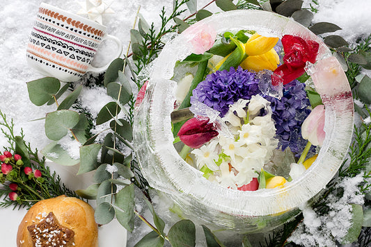 Tee itse näyttävä jäälyhty