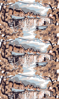 108679-1060; Vallila Ilta-kangas 150 cm Pastelli / 150 cm 