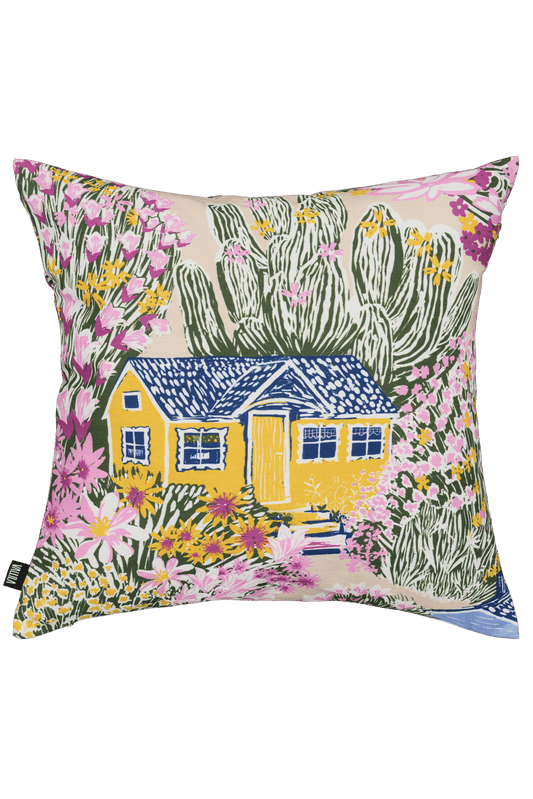 109264-8000; Vallila Huvilapolku-koristetyynynpäällinen Monivärinen / 43x43 cm 