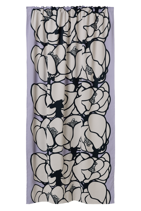 102651-5100; Vallila Makeba-pimennysverho Laventeli / 140x250 cm 