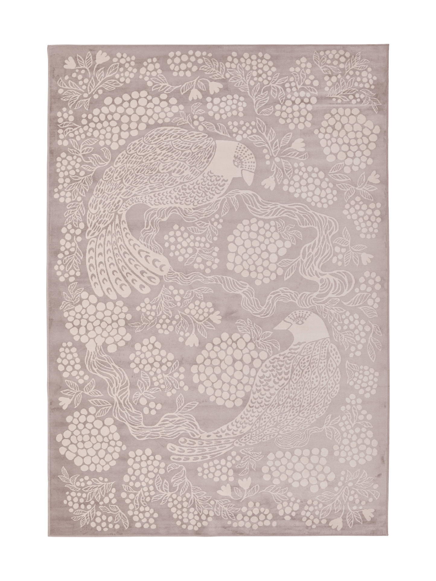 108770-9001; Vallila Viserrys-matto Valkoinen-harmaa / 160x230 cm 