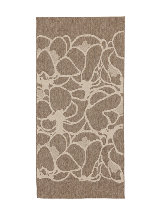 108296-1001; Vallila Makeba-käytävämatto Beige-valkoinen / 100x300 cm 