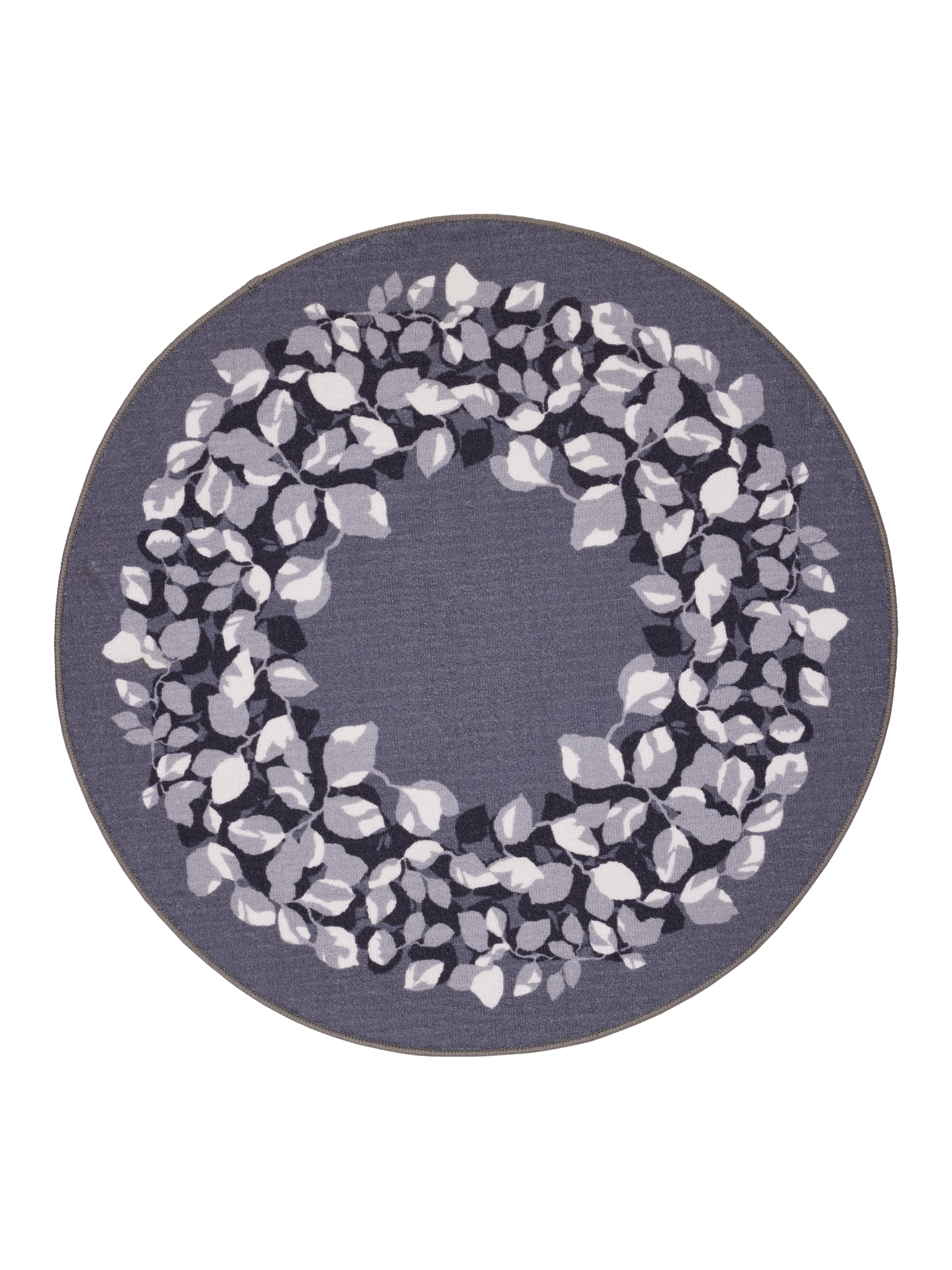 108469-9400; Vallila Kranssi-matto Harmaa / Ø100 cm 