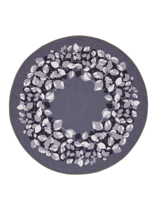 108469-9400; Vallila Kranssi-matto Harmaa / Ø100 cm 
