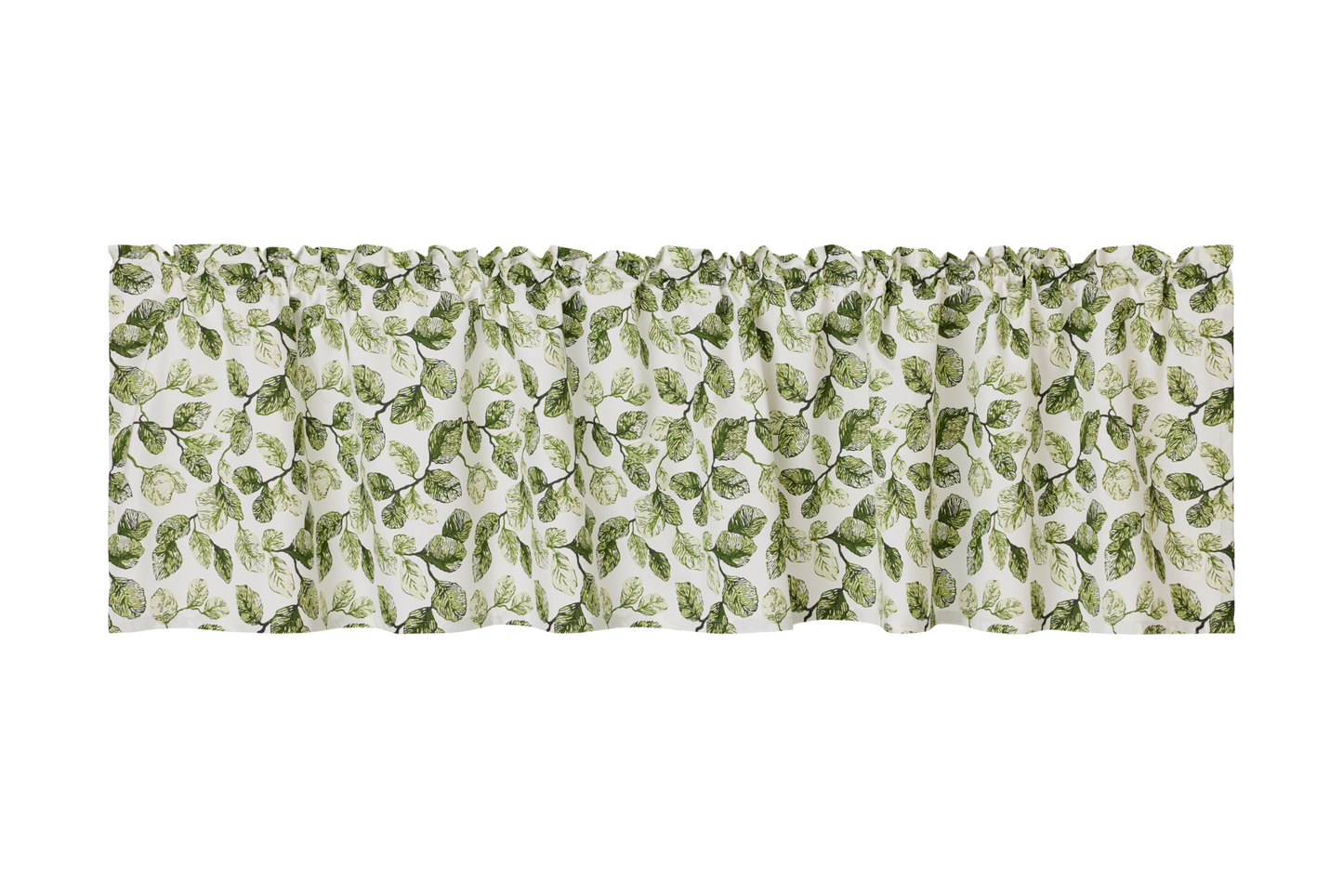 108250-7500; Vallila Alkulähde-verhokappa Vihreä / 60x250 cm 