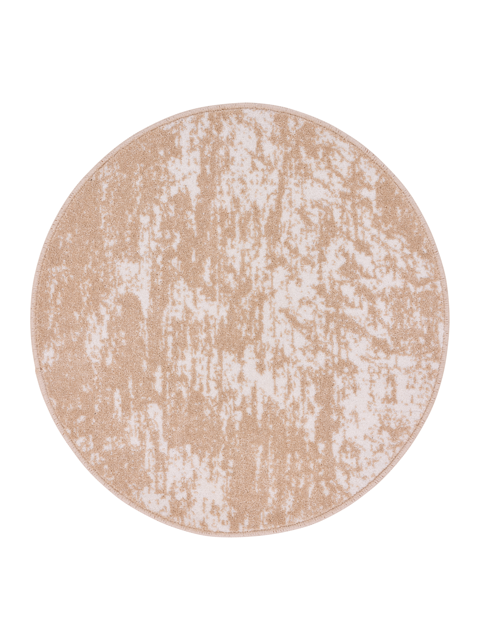 108891-1002; Vallila Hiekka-matto Beige-valkoinen / Ø80 cm 
