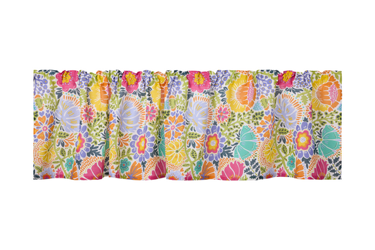 108865-8000; Vallila Helka-verhokappa Monivärinen / 60x250 cm 