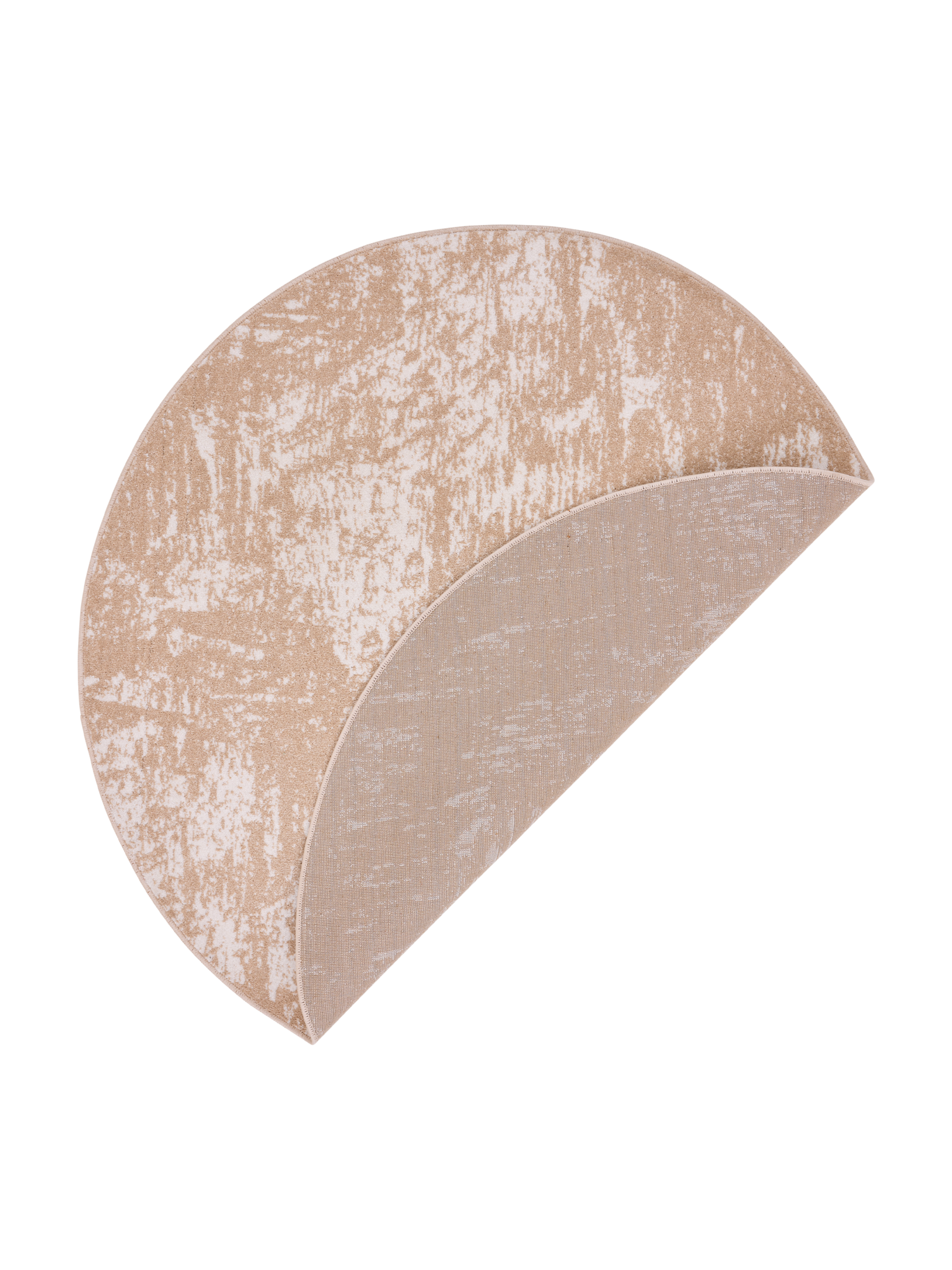 108892-1002_2; Vallila Hiekka-matto Beige-valkoinen / Ø160 cm 