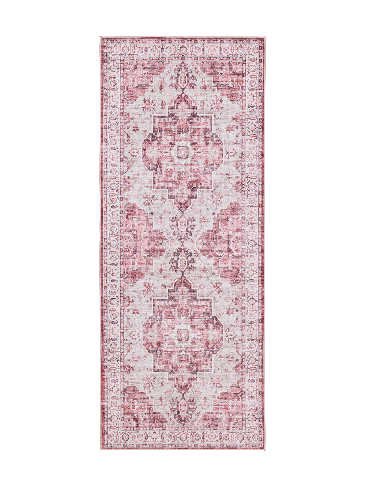 108474-4700; Vallila Meripihka-käytävämatto Punainen / 80x200 cm 