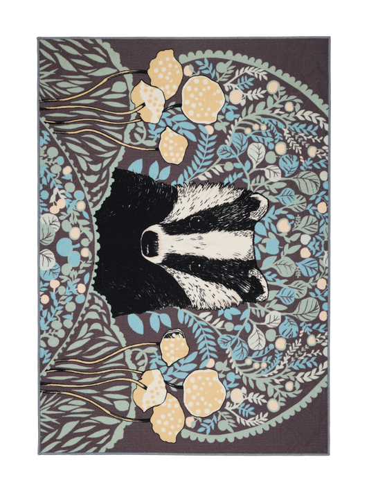 109360-6070; Vallila Yövuoro-matto Vedensininen / 133x190 cm 