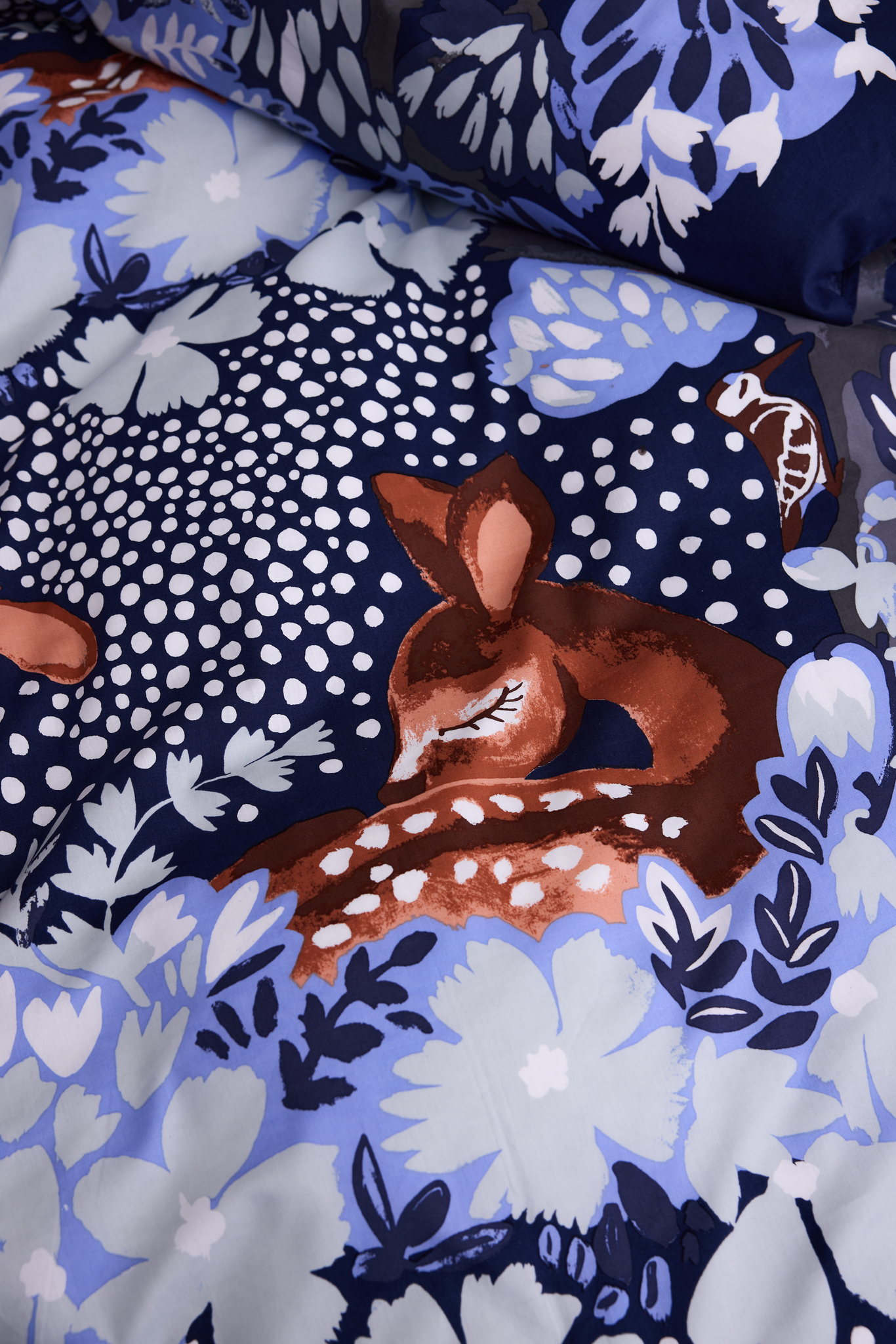 108953-6300_2; Vallila Nokosilla-pussilakanasetti Sininen / 150x210 cm 