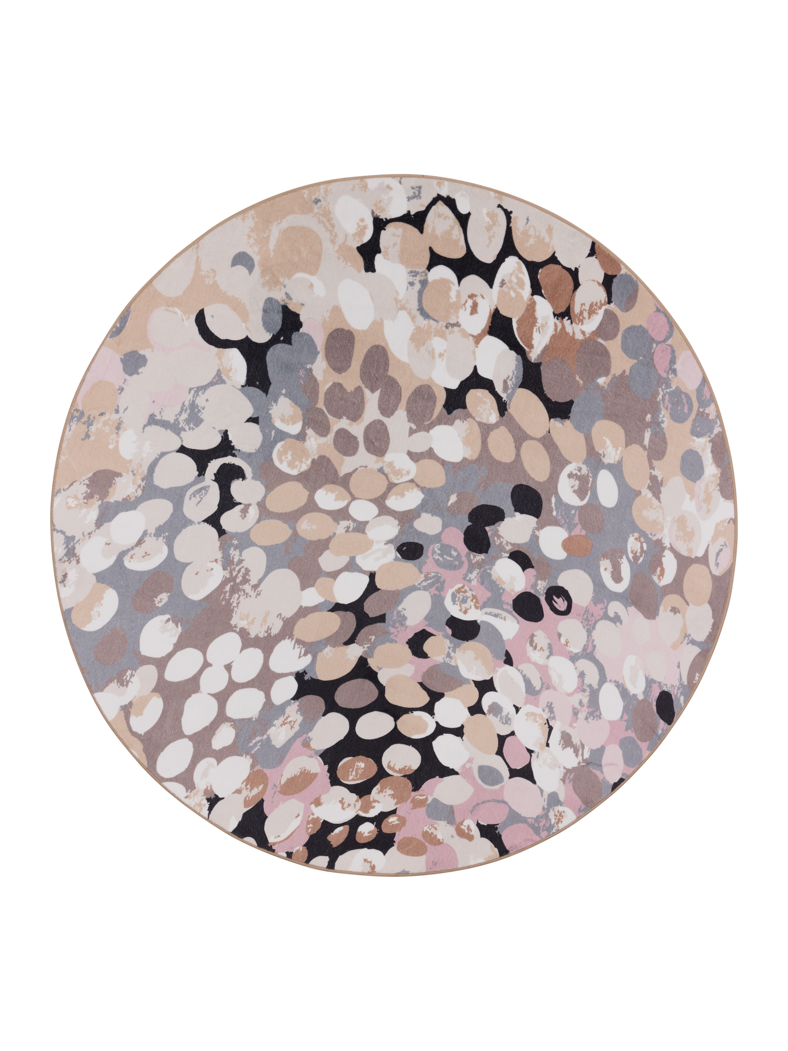 109104-4010; Vallila Puhuri-matto Pastelli / Ø120 cm 