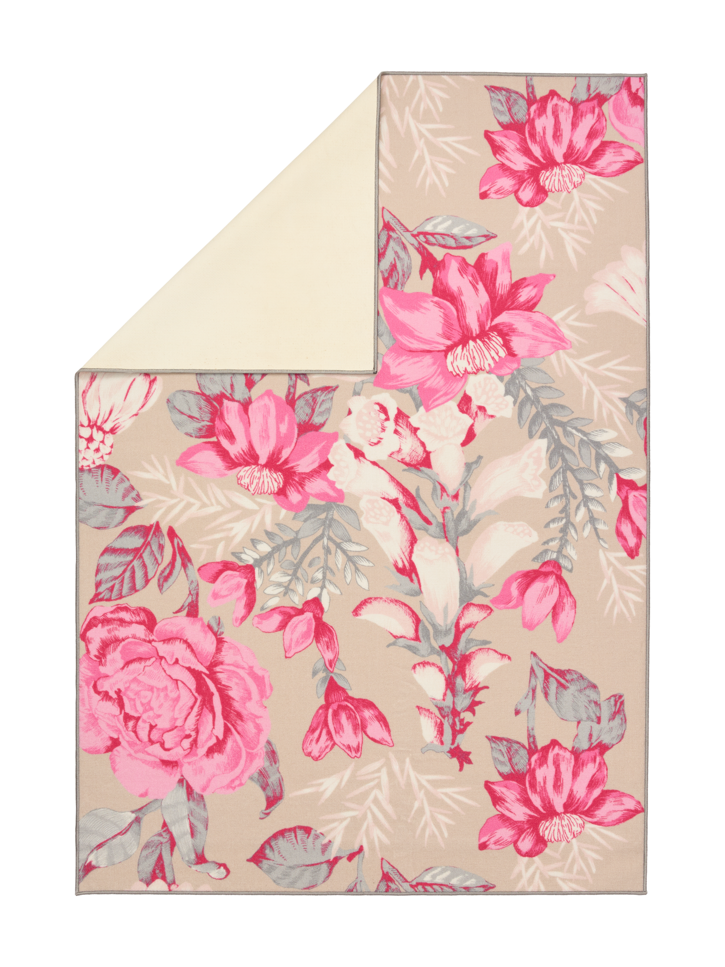 108606-4303_2; Vallila Lupaus-matto Beige-pinkki / 160x230 cm 