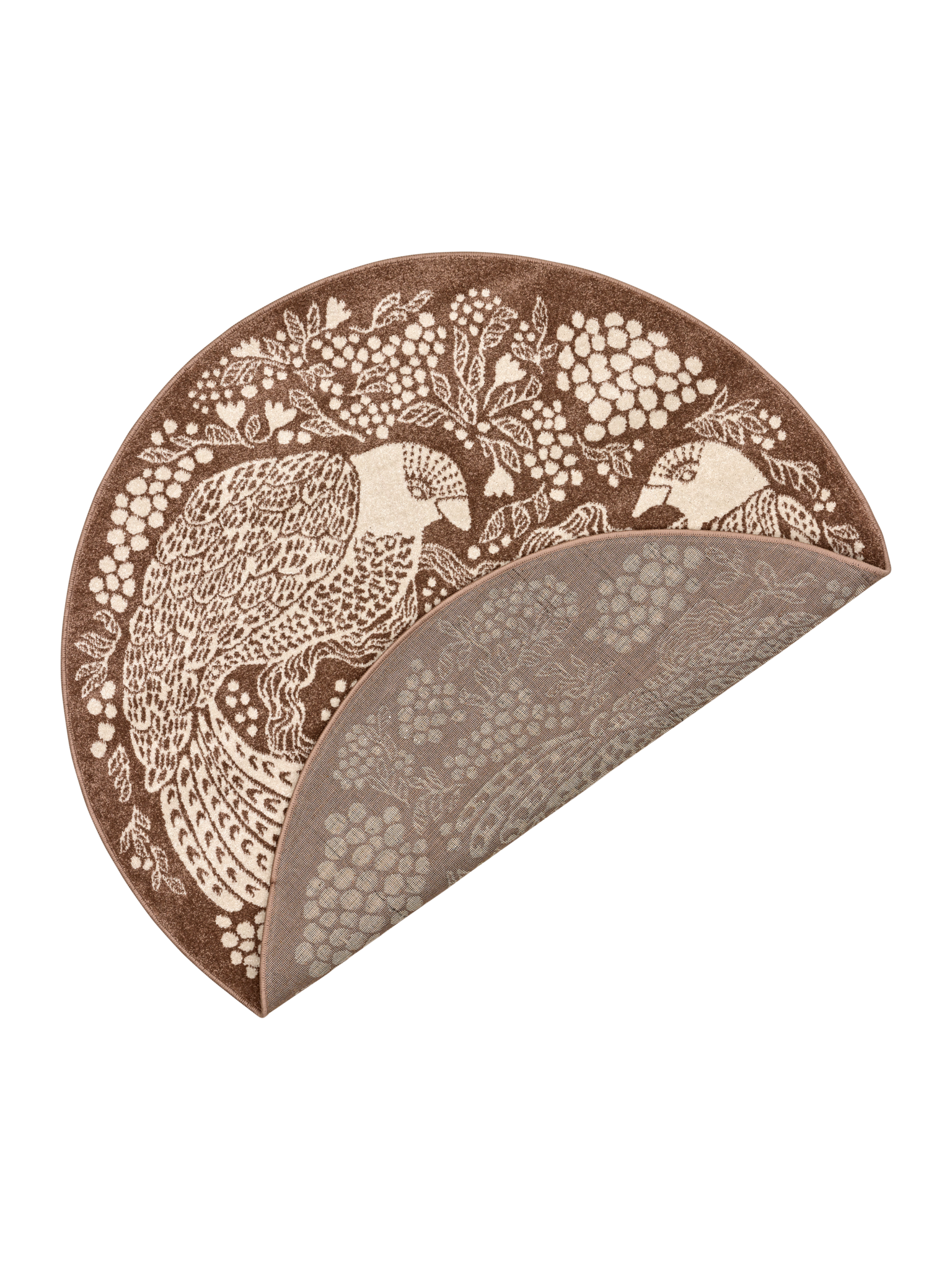 108772-1000_2; Vallila Viserrys-matto Beige / Ø160 cm 