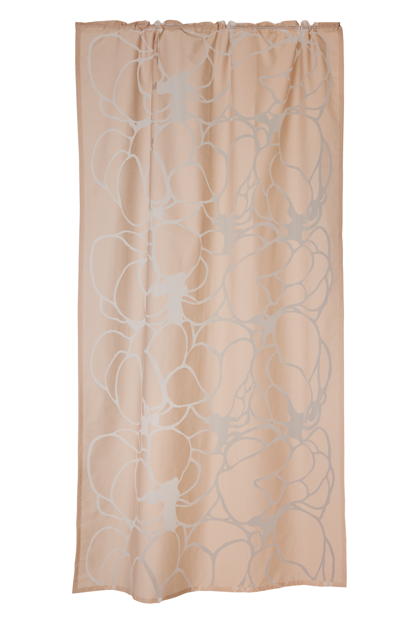 107217-1101; Vallila Makeba-valoverho Hiekka / 140x250 cm 