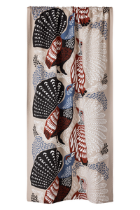 23310-42635-1060CU; Vallila Metsänvartijat-verho Beige / Sininen / 140x250 cm 
