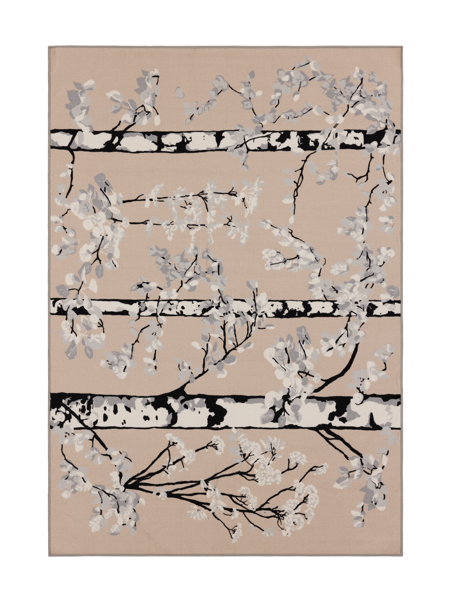 108752-1000; Vallila Luontopolku-matto Beige / 160x230 cm 
