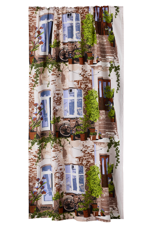 CT003625-2; Vallila Sisäpiha-verho Laventeli / 140x250 cm 