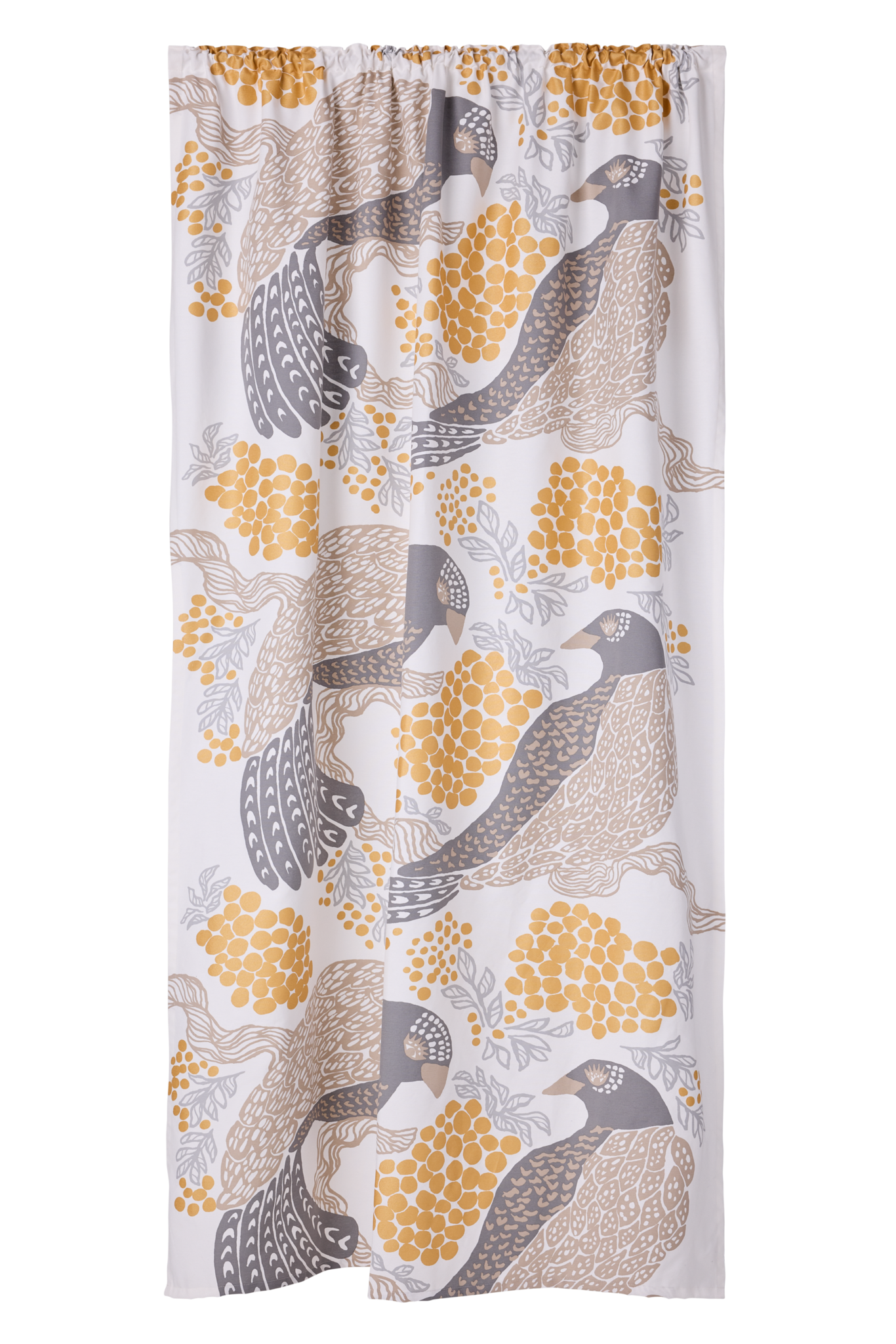 108822-2900; Vallila Viserrys-verho Kulta / 140x250 cm 