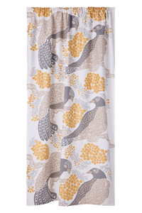 108822-2900; Vallila Viserrys-verho Kulta / 140x250 cm 