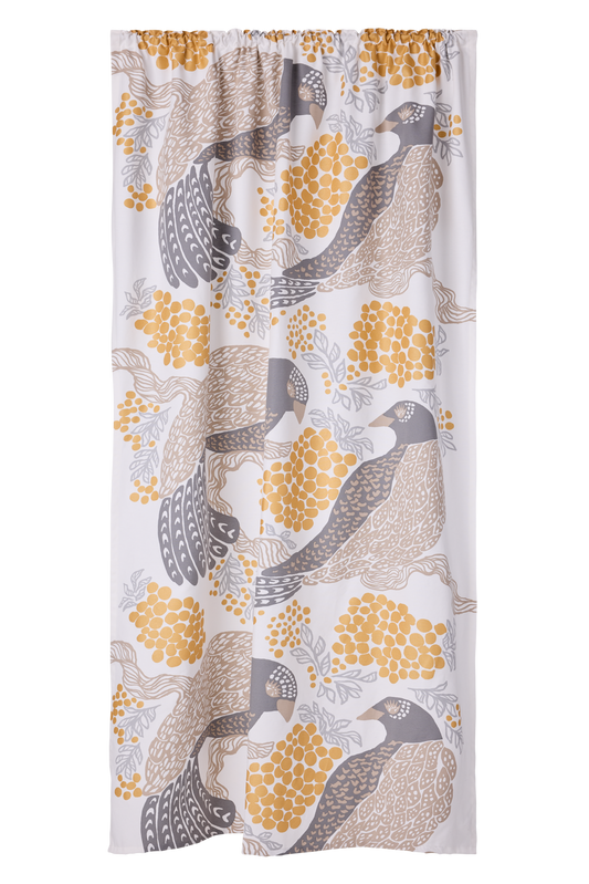 108822-2900; Vallila Viserrys-verho Kulta / 140x250 cm 