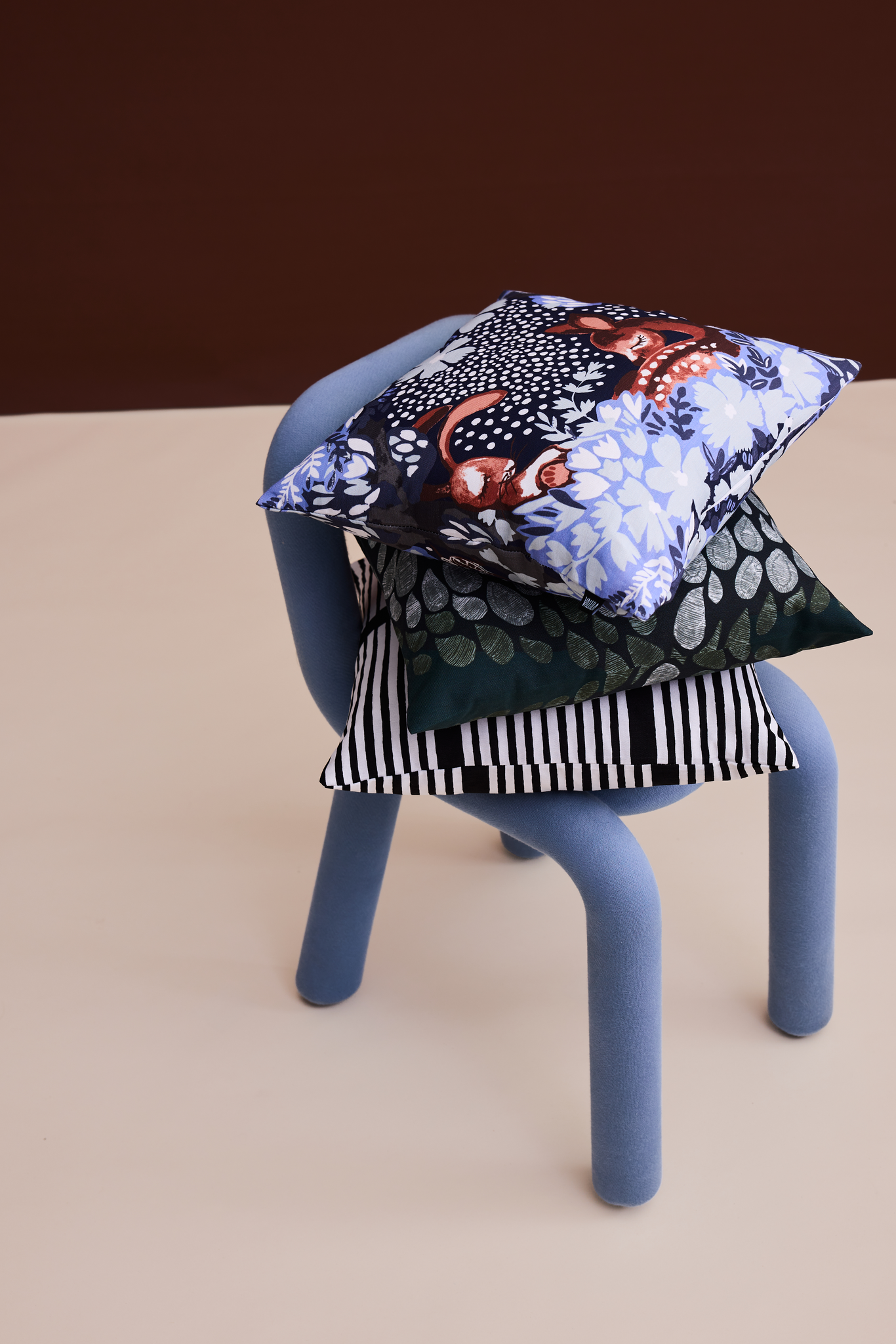 108542-7700_1; Vallila Sydänkukka-koristetyynynpäällinen Vihreä / 43x43 cm 