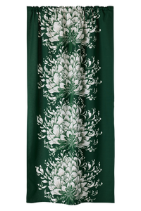 23310-32240-7800CU; Vallila Memento-verho Vihreä / 140x240 cm 