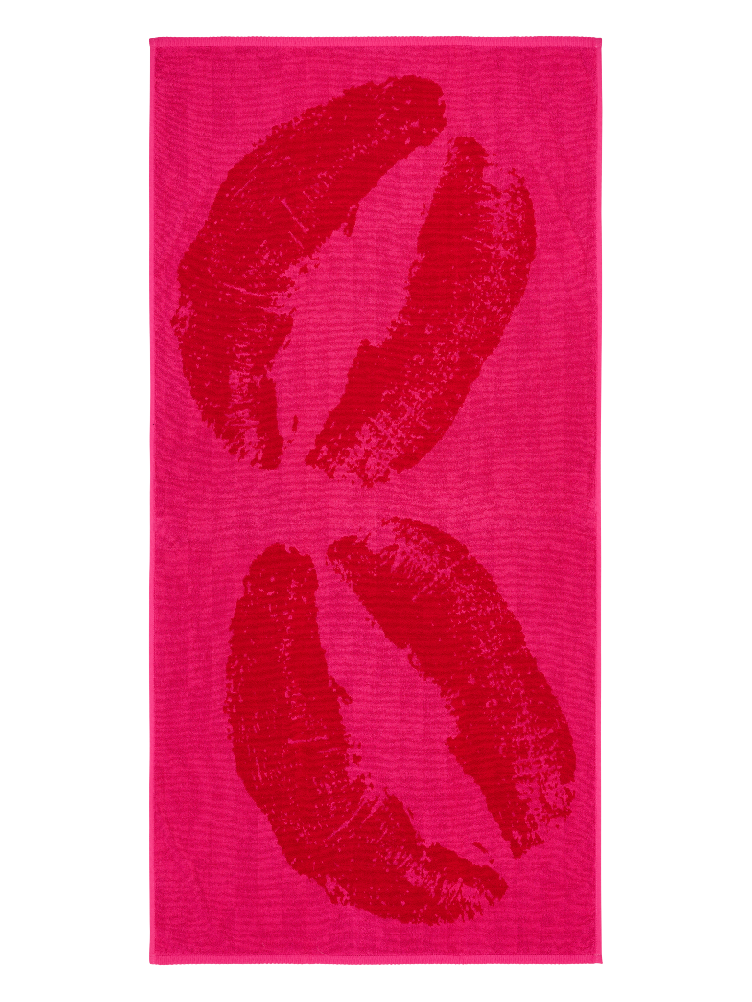 109135-4540; Vallila Erika-kylpypyyhe Punainen-pinkki / 70x140 cm 
