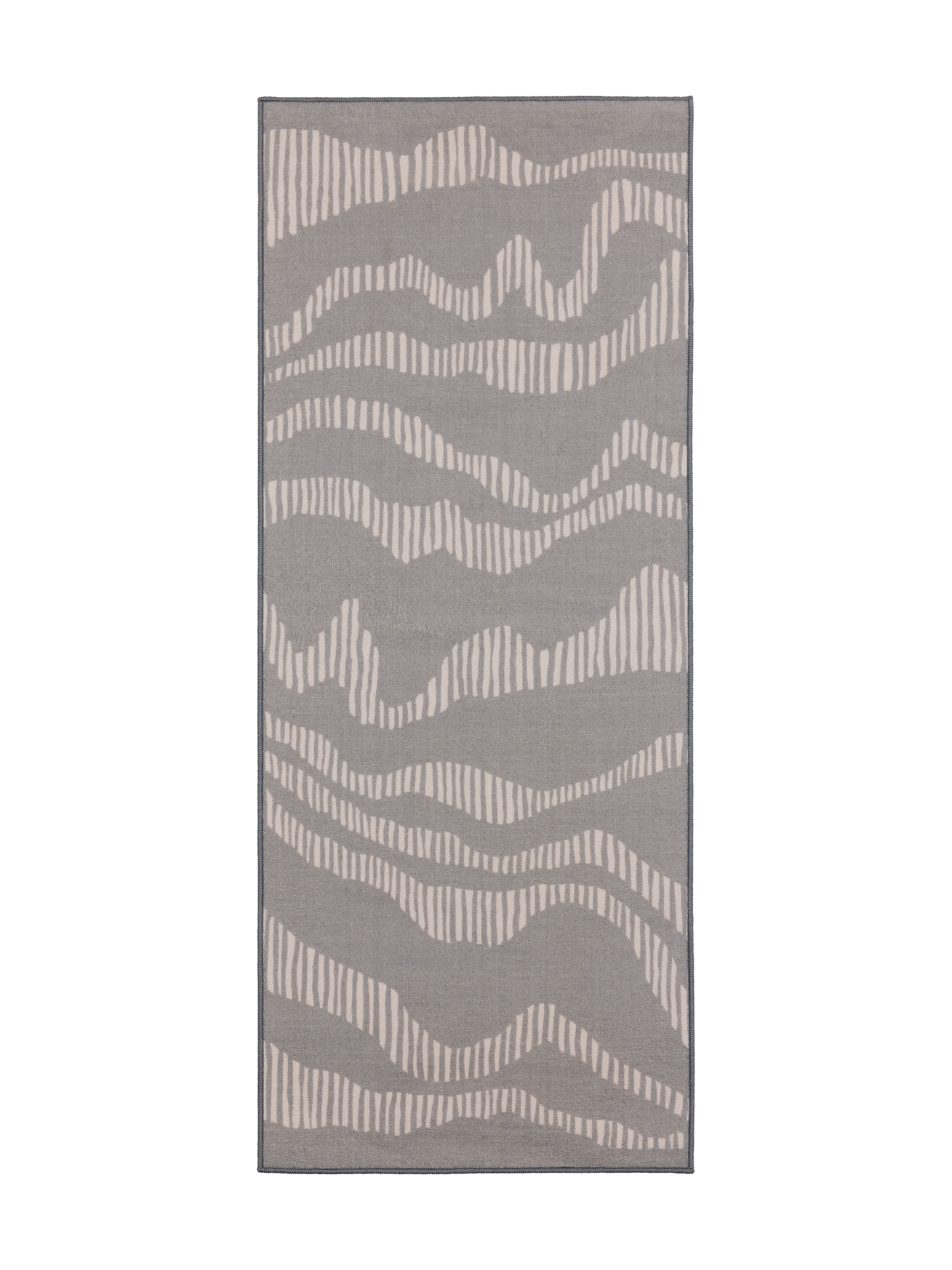 109094-9000; 109093-9000; 109092-9000; 109091-9000; 109090-9000; 109089-9000; Vallila Rytmi-käytävämatto Vaaleanharmaa / 80x150 cm 