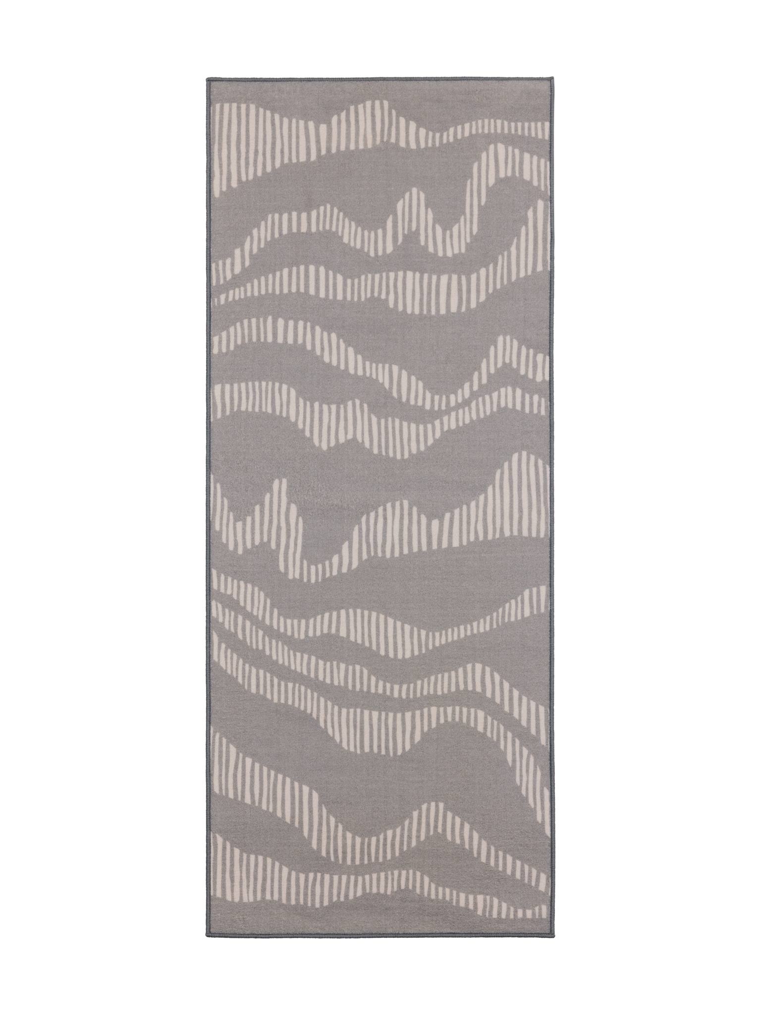 109094-9000; 109093-9000; 109092-9000; 109091-9000; 109090-9000; 109089-9000; Vallila Rytmi-käytävämatto Vaaleanharmaa / 80x150 cm 