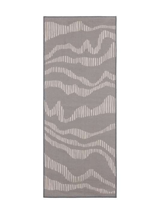 109094-9000; 109093-9000; 109092-9000; 109091-9000; 109090-9000; 109089-9000; Vallila Rytmi-käytävämatto Vaaleanharmaa / 80x150 cm 