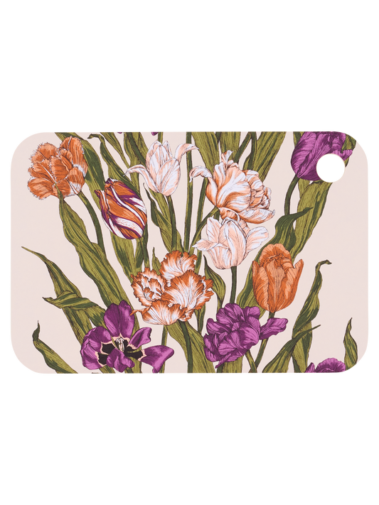 109290-3750; Vallila Kukoistus-leikkuulauta Terra-violetti / 21x31 cm 