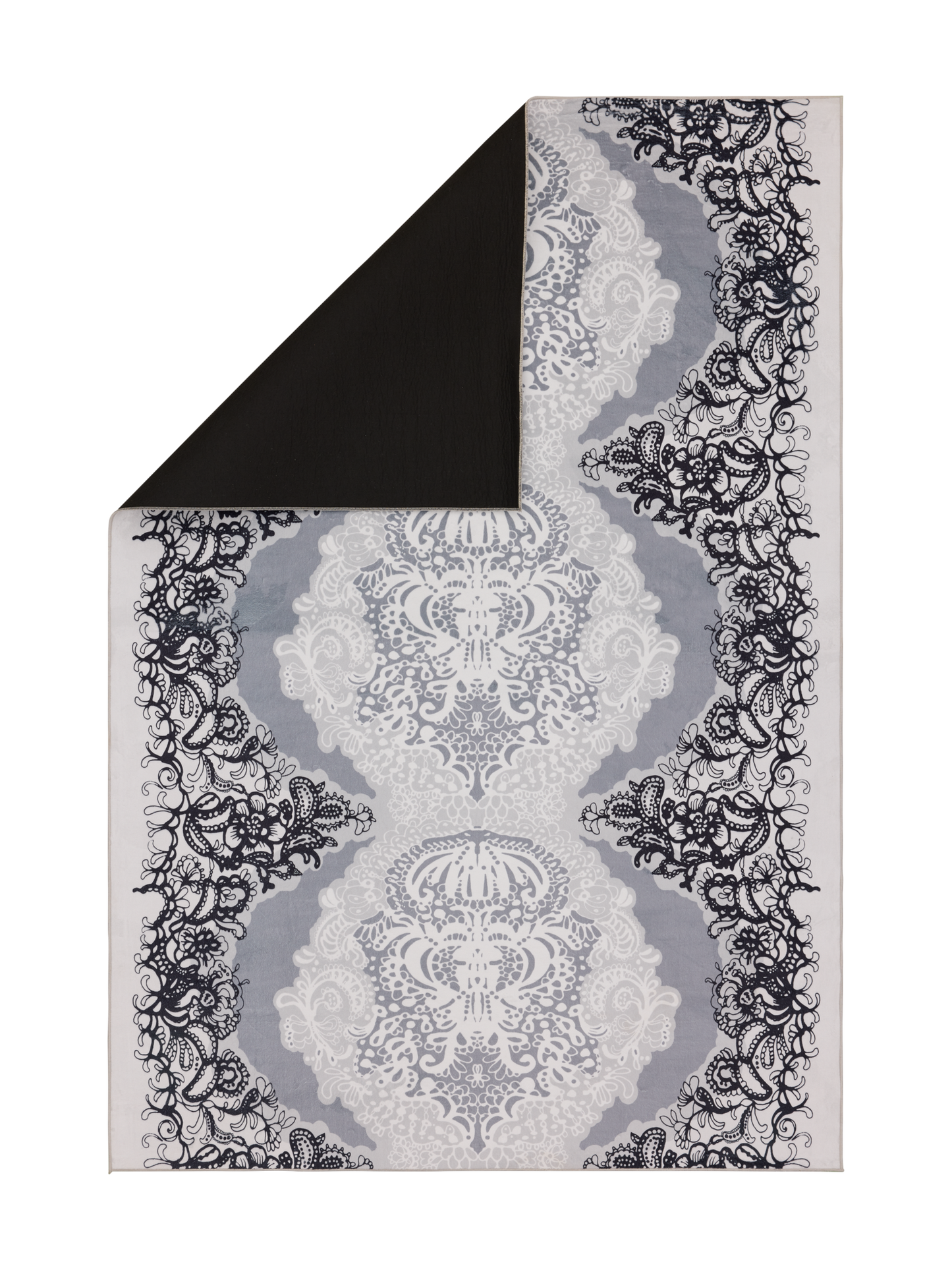 108777-9202_2; Vallila Satsuma-matto Harmaa / 160x230 cm 