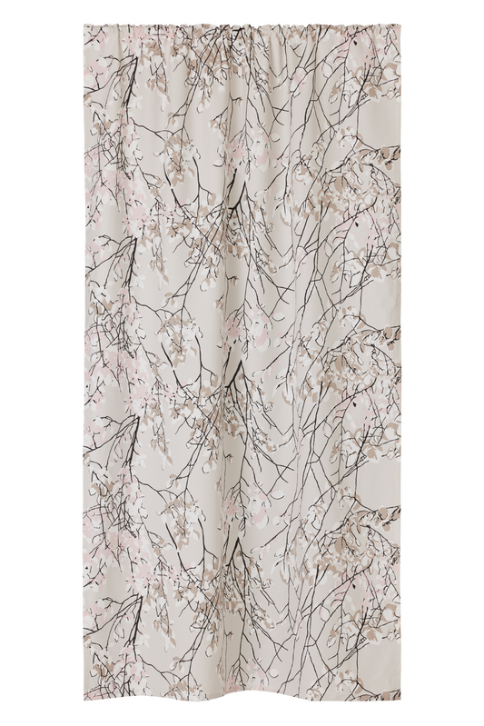 107210-1000; Vallila Lehtisade-verho Latte / 140x240 cm