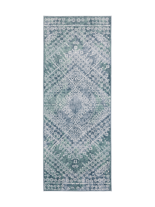 109105-7100; Vallila Traditio-käytävämatto Mintunvihreä / 80x200 cm 